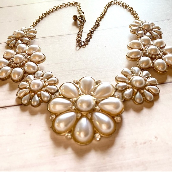 Faux Pearl Necklace - Picture 3 of 8